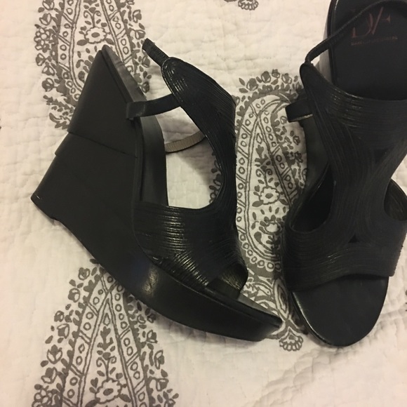 Diane Von Furstenburg woven wedges - Picture 2 of 5